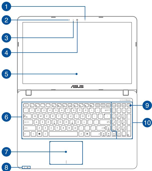 ASUS VivoBook 15 R540LA-XX1124T - Dessus - 1