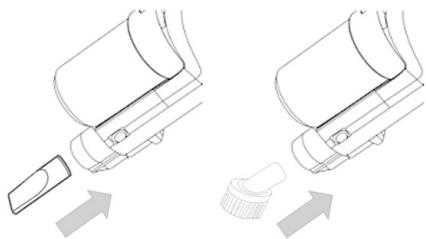 EXCELINE STICKPLUS-05 - Enlever le suceur plat ou la brosse canapé - 1