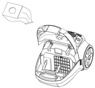 EXCELINE OPTIPREMIUM-05 - Changer le sac usage - 1