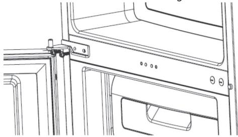 VALBERG CNF 265 A+ S625C - Le recordamos que el cambio de sentido de apertura de la puerta debe hacerlo con el electrodoméstico desenchufado. - 7