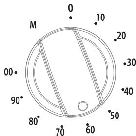 VALBERG MFO 58 M K701T - Einstellen der Garzeit: - 1