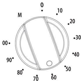VALBERG MFO 58 M K701T - Gebruik van een mechanische timer - 2