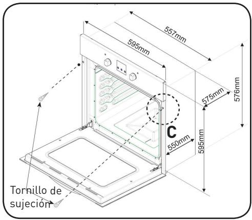 VALBERG MFO 69 C X701T - Instalación delornoempotrable - 5