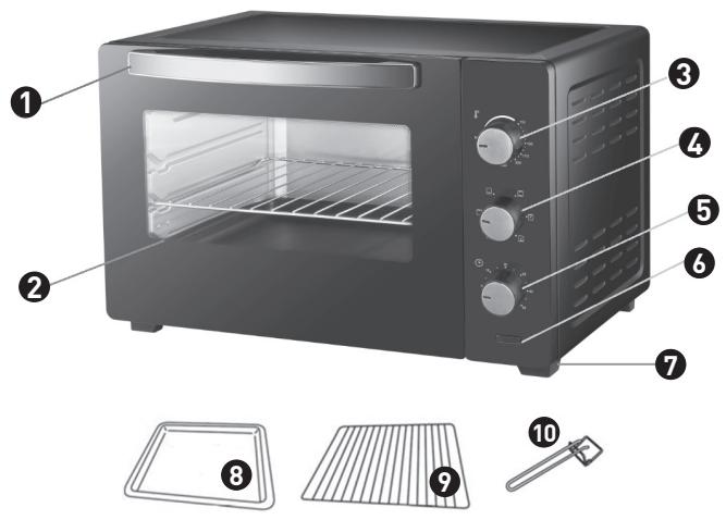 VALBERG VG-MF45EK1LC - Four   Warme   Horno - 1