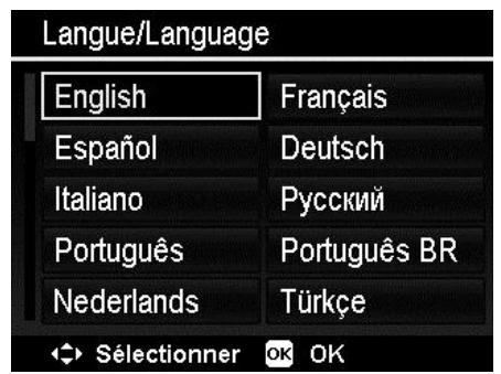 COLXPERT ACCUPIC 2000 - Régler la Langue - 1