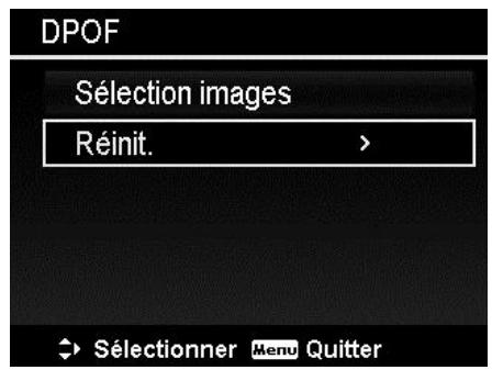COLXPERT ACCUPIC 2000 - Pour réinitialiser DPOF : - 1