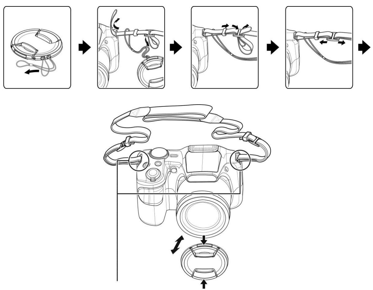 COLXPERT ACCUPIC 2000 - Fixer la courroie de l'appareil photo - 1