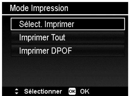 COLXPERT ACCUPIC 2000 - Régler le menu Mode Impression - 1