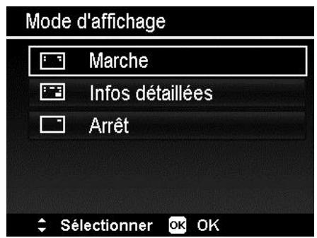COLXPERT ACCUPIC 2000 - Réglage du Mode d'affichage - 1