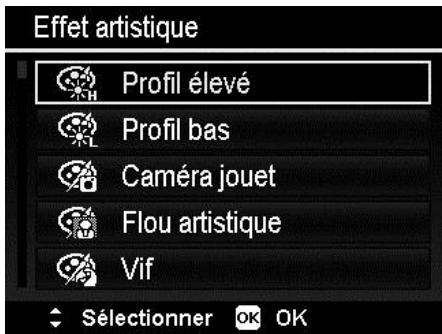 COLXPERT ACCUPIC 2000 - Utiliser Effet artistique - 1