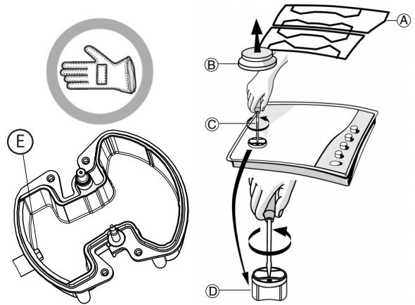 WHIRLPOOL AKR 331 IX - REMPLACEMENT DES INJECTEURS (voir le tableau des injecteurs dans le mode d'emploi) - 1