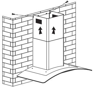 VALBERG CGH 90 TBG X302C - Installation en configuration « évacuation à l'extérieur » - 9