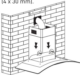 VALBERG CGH 90 TBG X302C - Installation en configuration « évacuation à l'extérieur » - 10
