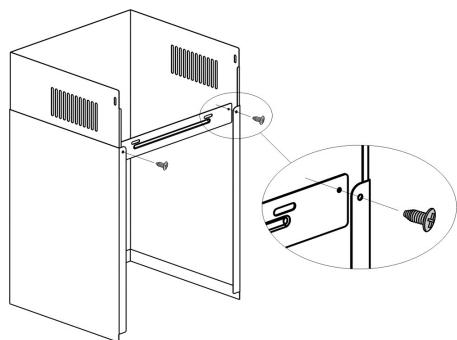 VALBERG CGH 90 TBG X302C - Installation en configuration « évacuation à l'extérieur » - 7