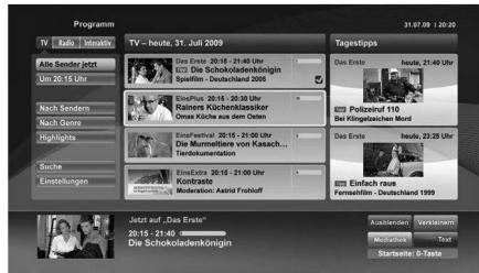 EDENWOOD ED5004 UHD HDR - HBBTV-System - 2