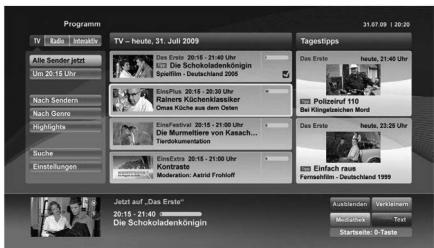 EDENWOOD ED5004 UHD HDR - HBBTV-system - 2