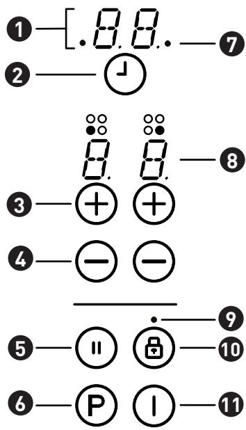 VALBERG MH 2I 2G IC 701T - Aanraakbedieningseenheid - 1