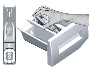 BELLAVITA WF 812 A+++ W205T - Nettoyage du bac à produits - 1