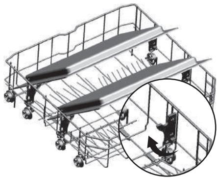 HIGH ONE 13S47 A+ W205T - Steunen voor Tray Wash - 1