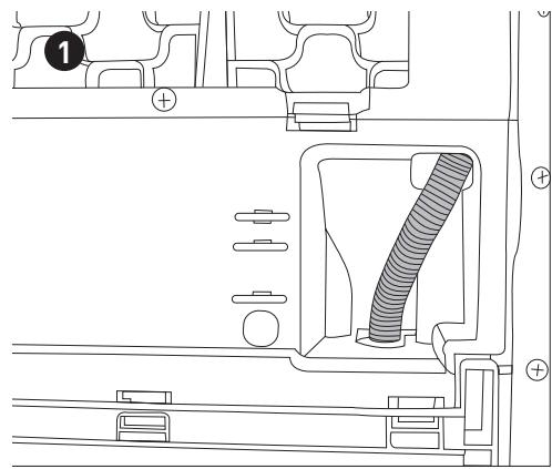 BELLAVITA DHP 8 A++ W205T - Aansluiten op de afvoer - 1