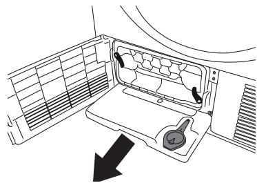 BELLAVITA DHP 8 A++ W205T - Vaciado del deposito de agua - 3