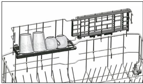 VALBERG 13S44 A++ W205T - Support multifonction/à hauteur ajustable du panier inférieur - 1