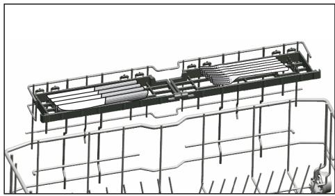 VALBERG 13S44 A++ W205T - Support multifonction/à hauteur ajustable du panier inférieur - 3