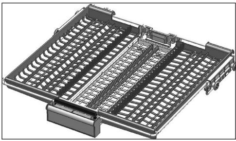 VALBERG 13S44 A++ W205T - Panier à couverts supérieur - 1