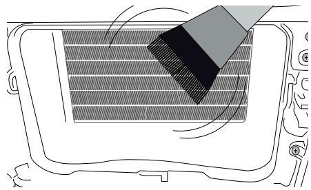 SAMANA DHP 7 A+ W205T - Limpieza del evaporador - 2