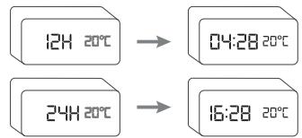 R-MUSIC WOOD INDUCTION - RÉGLAGE 12H/24H - 1