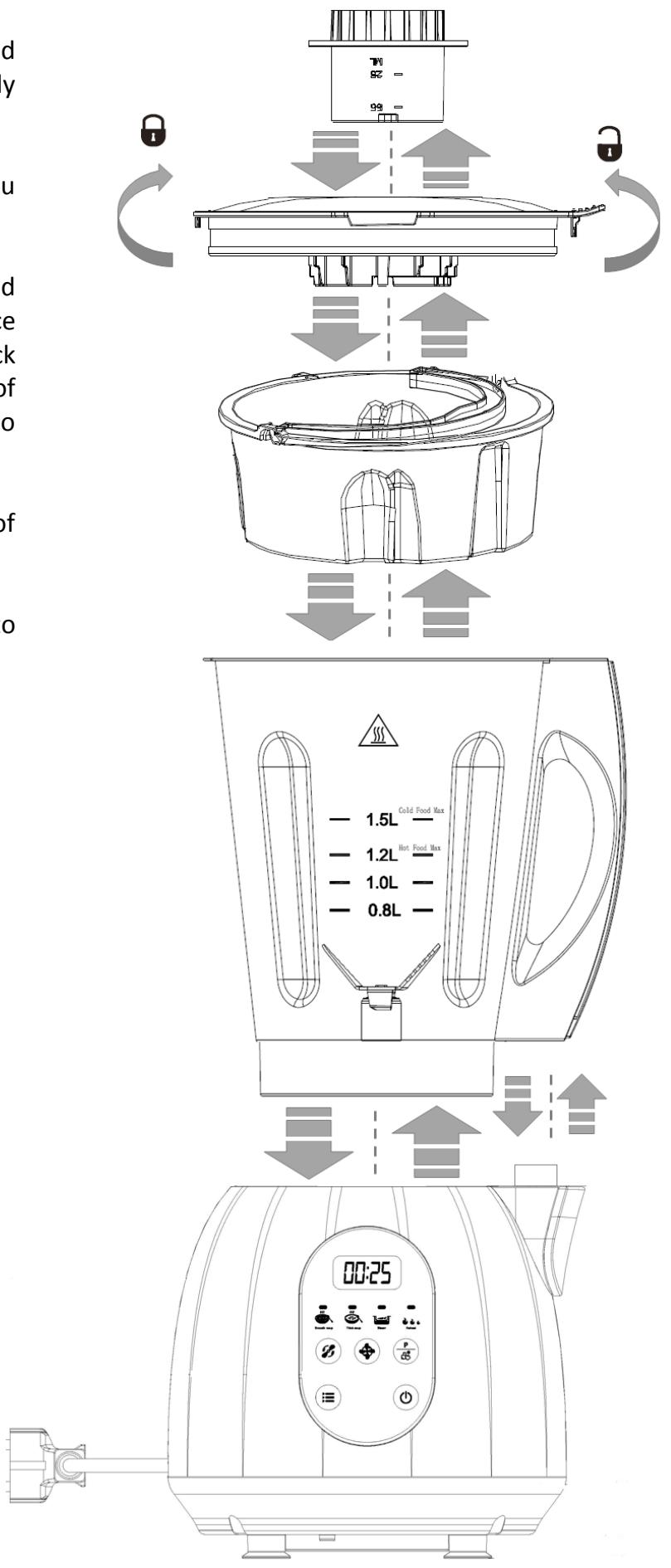TELEFUNKEN BLC5X - Warning: - 1
