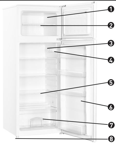 HIGH ONE 2D 212 A+ W742C - Descripción del electrodomístico - 1