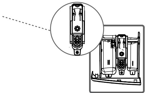 BELLAVITA WF 712 A+++ W701T2 - Compartment adoucissant (central) : - 2