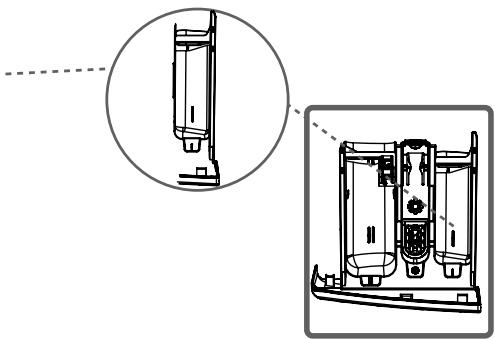 BELLAVITA WF 712 A+++ W701T2 - Compartment adoucissant (central) : - 3