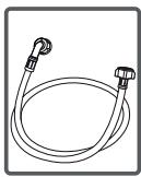 BELLAVITA WF 610 A++ W701T - Branchement du tuyau d'arrivée d'eau - 1