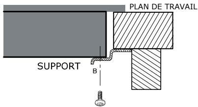 BRANDT BPV 6320 B - Avant d'installer les supports de fixation - 4
