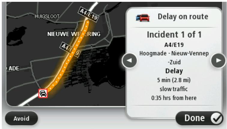 TOMTOM START 25 EU45 - Pour en savoir plus sur un incident - 2