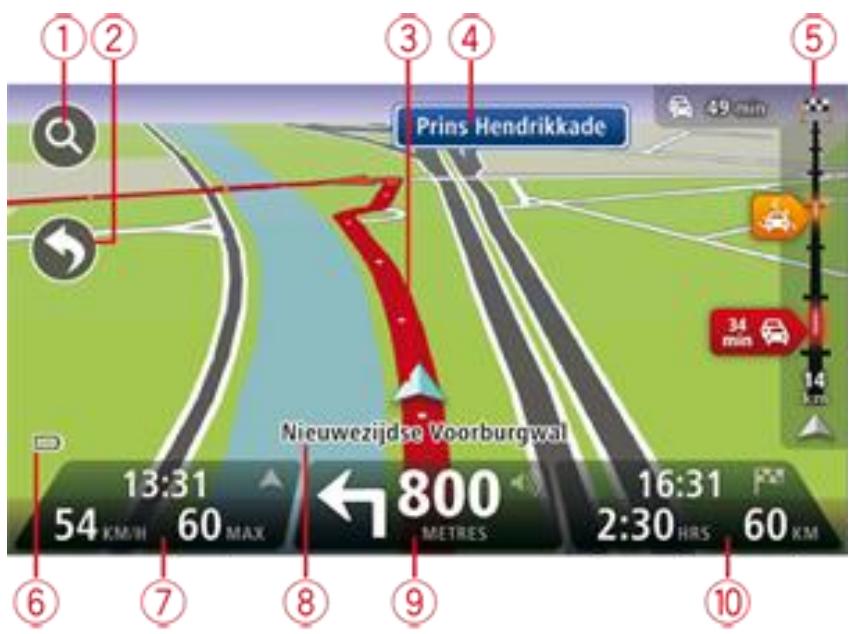 TOMTOM START 25 EU45 - Le mode conduite - 1
