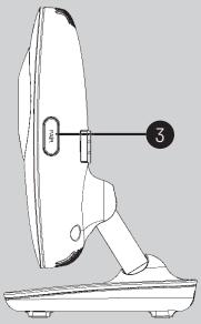 MOTOROLA Baby Monitor MBP482 - Présentation de votre unité bébé - 3