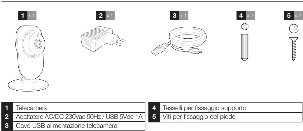 AVIDSEN Caméra Sécurité IP Intérieur - - CONTINUDE DEL KIT - 1