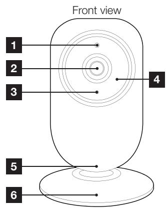 AVIDSEN Caméra Sécurité IP Intérieur - 2-CAMERA - 1