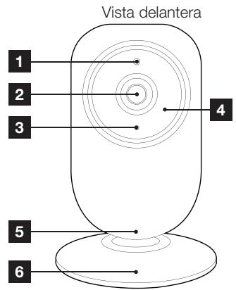 AVIDSEN Caméra Sécurité IP Intérieur - 2-CÁMARA - 1