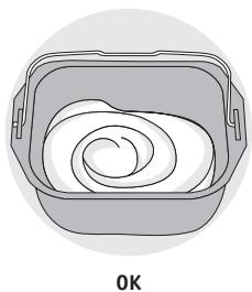 MOULINEX PAIN DORE 1kg OW21 - Avertissements pour l'utilisation des programmes sans gluten - 2