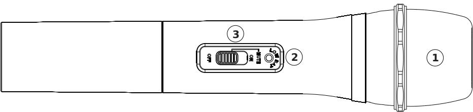 PARTY LIGHT&SOUND PARTY-200UHF V2 - MIKROFONSDER - 1