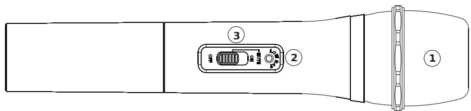 PARTY LIGHT&SOUND PARTY-200UHF V2 - CARATTERISTICHE DEL TRASMETTITORE DEL MICROFONO - 1