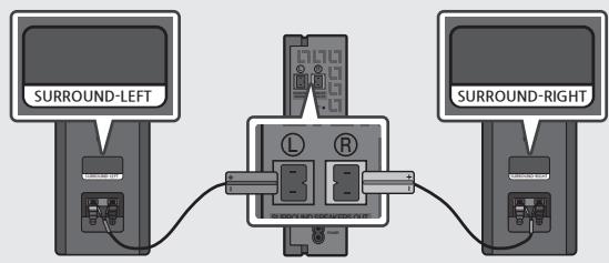 SAMSUNG SWA8500S/ZF - Connect the Wireless Receiver Module to 2 Surround Speakers - 1