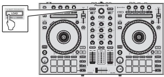 PIONEER DJ DDJ RR - Appuyez sur la touche [LOAD] de la platine gauche. - 1