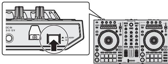 PIONEER DJ DDJ RR - Raccordez un casque à l'une des prises de sortie [PHONES]. - 5