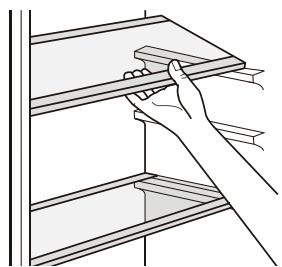 VALBERG SBS 518 A+ WD X742C - Positionnement des balconnets de porte - 1