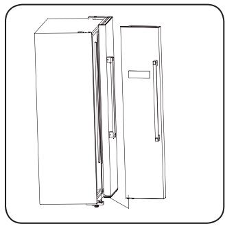 VALBERG SBS 518 A+ WD X742C - Retrait des portes - 4